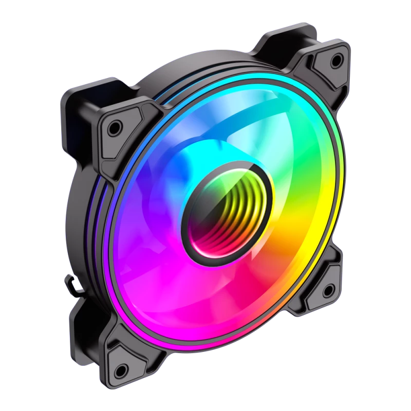Gamemax | Wentylator obudowy | DUAL RING INFINITY | Czarny