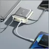 Przenośny powerbank Awei C03 20000mAh z wyjściem 45W i zintegrowanym kablem USB-A/USB-C