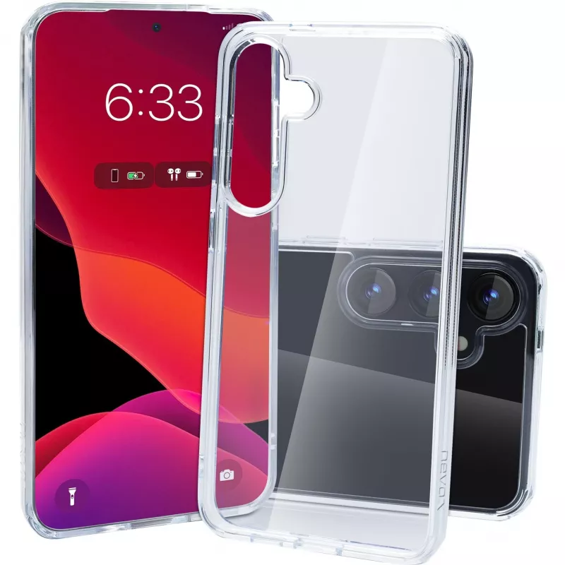 Cover nevox StyleShell SHOCKFlex dla Samsung Galaxy S25+ 6,7 cala przezroczysty
