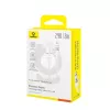 Baseus Gem USB do IP 2.4A szybki kabel do ładowania 2 m Biały