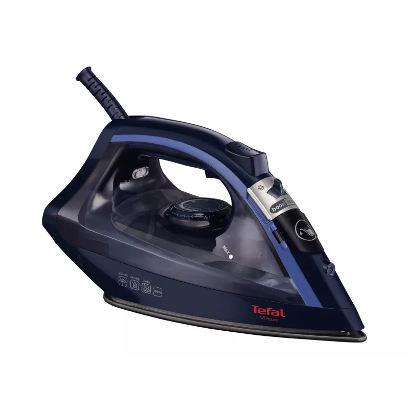 Tefal Virtuo FV 1713 Żelazko parowe Dry & Steam 2000 W Niebieski