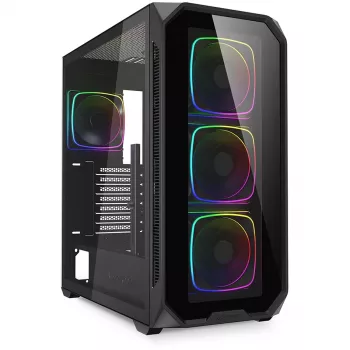 PC Case Sharkoon AK5G RGB Midi Tower Czarny