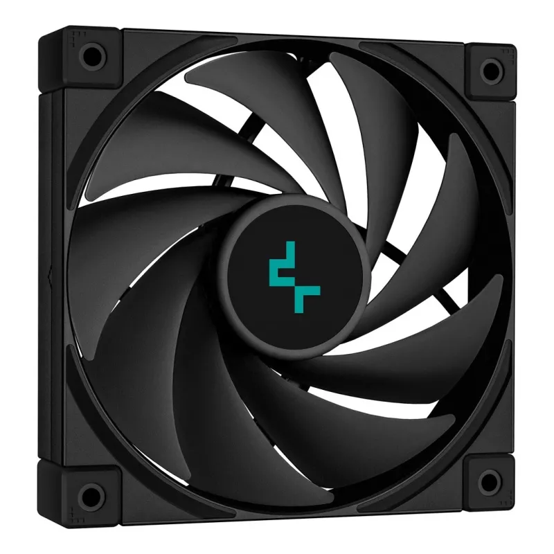 Chłodnica powietrza procesora DeepCool AK400 DIGITAL 12 cm Czarny 1 szt.