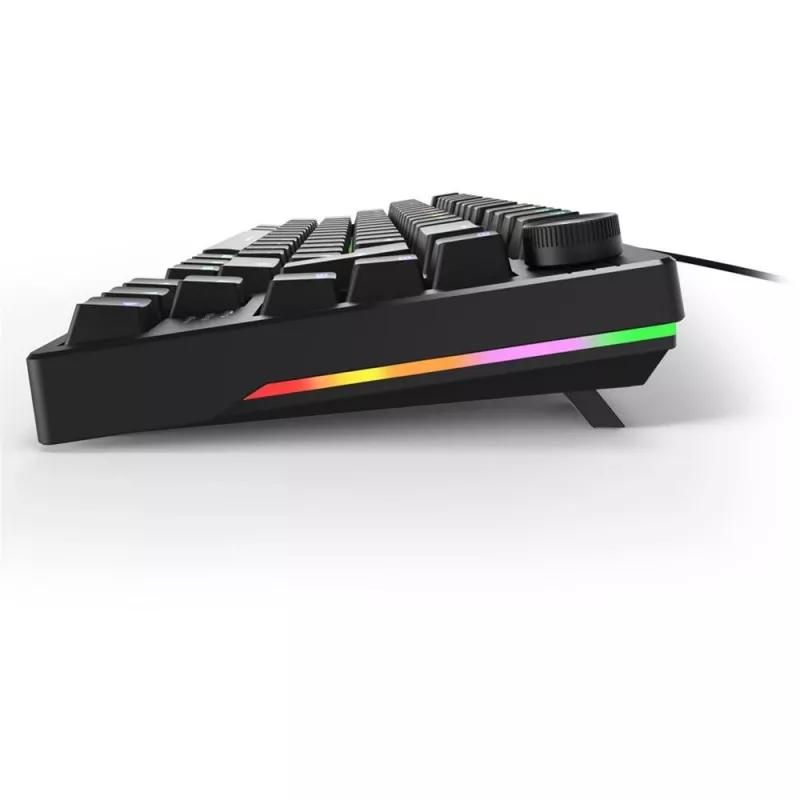Sharkoon SGK25 Klawiatura Dom USB QWERTZ Niemiecki Czarny 75% RGB LED