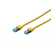 Kabel krosowy DIGITUS CAT 5e SF/UTP, 3 m, RJ-45 do RJ-45, żółty