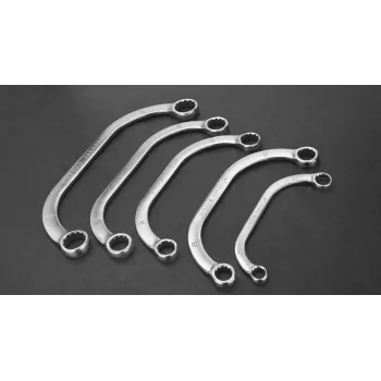 Klucz oczkowy NEO Tools TOP-09-176, rozmiary 17 mm i 19 mm, chromowany