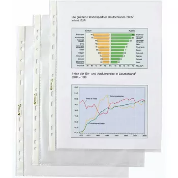 Rexel Pocket - Economy, Transparent, 175 mm, 220 mm, 22 mm