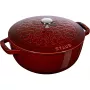 Okrągły żeliwny garnek lilia Staub - 3,5 l, Grenadine