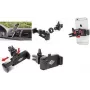 Uchwyt na smartfon WEDO Clip-it 6006101 — regulowany zacisk, czarny