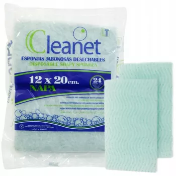 Gąbka do mycia nasączona mydłem Cleanet