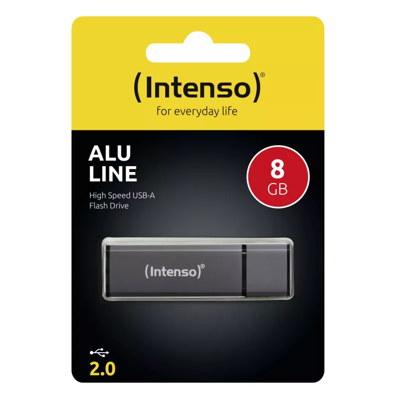 PAMIĘĆ FLASH USB2 8GB/ANTRACYT 3521461 INTENSO