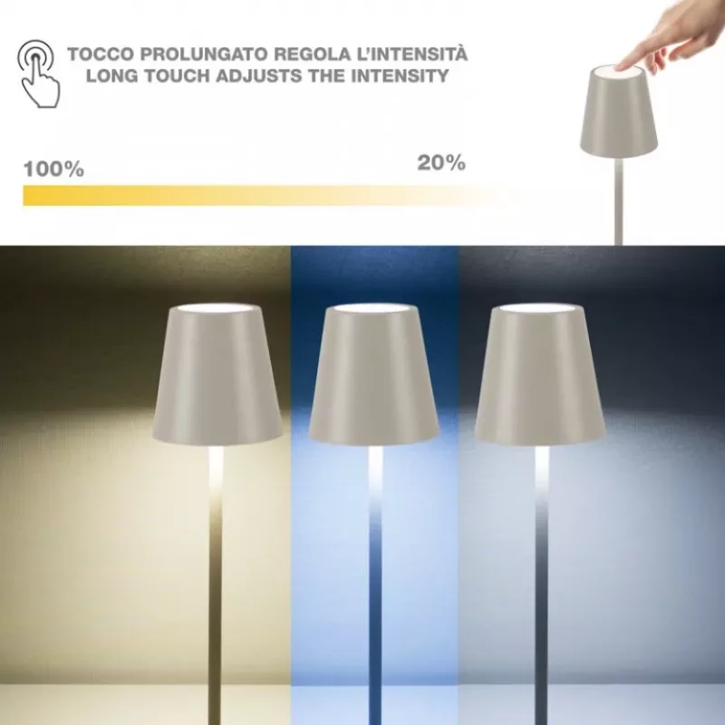 Lampa stołowa akumulatorowa Beper P207ILI205