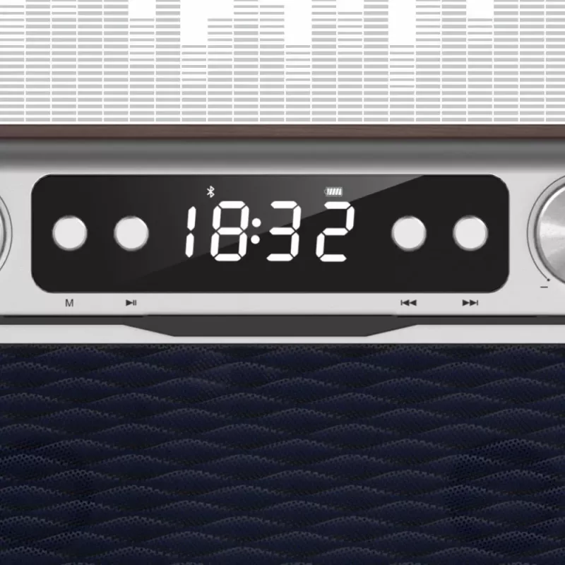Przenośne radio MANTA RDI917PRO z Bluetooth i odtwarzaniem USB