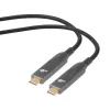 Hybrydowy kabel wideo USB-C TB AKTBXIACCOP500B 4K, długość 5 m