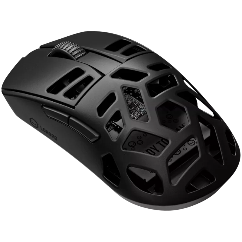 LORGAR MSE90W, Bezprzewodowa mysz gamingowa Elite ze stopu magnezu, czarna