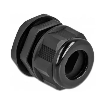 Dławik kablowy DeLOCK 60387 czarny plastik 2 szt.