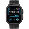 Czarny Titanium Milanese Loop 49 mm - L