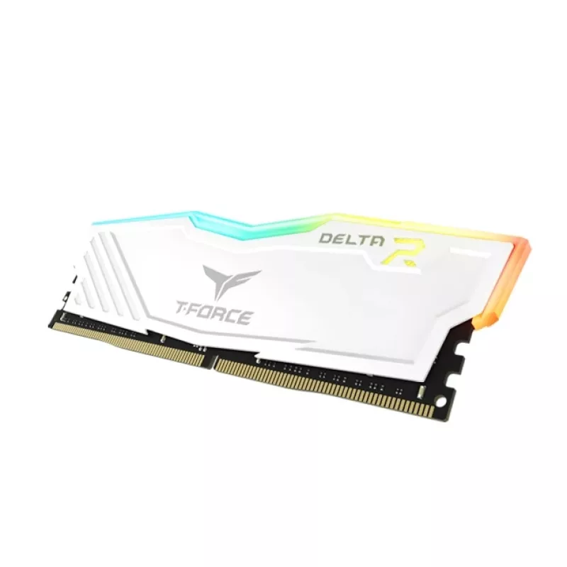 DIMM 16 GB DDR4-3600 (2x 8 GB) Dual-Kit, Pamięć Biała, TF4D416G3600HC18JDC01, Delta RGB, INTEL XMP