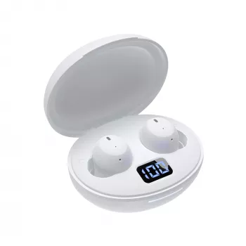 Słuchawki bezprzewodowe White Shark GEB-TWS-02 Vortex biały
