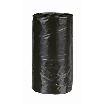 Worki na psie odchody Trixie Poop Bags 2332, plastikowe, czarne, 4 rolki × 20 szt. (80 worków)