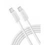 Kabel USB-C na USB-C Anker 322 — 1,8 m, biały
