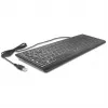 DeLOCK 12170 Klawiatura Uniwersalna USB QWERTZ Niemiecka Czarna Mechaniczna RGB