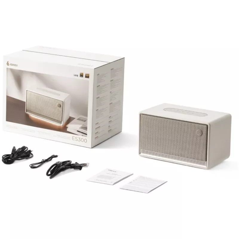 Edifier ES300 WLAN Bluetooth ivory retail - Głośnik (ES300-IV)