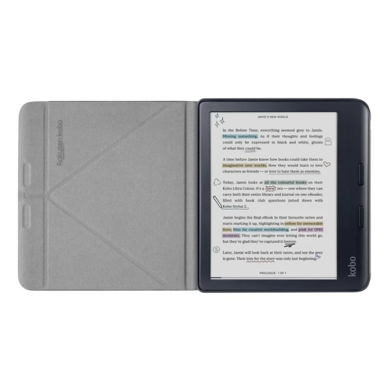Etui Folio Rakuten Kobo SleepCover 17,8 cm Czarny