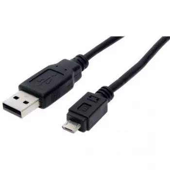 Kabel USB S/CONN 14-11025 USB 2.0 1m Czarny