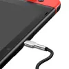 Kabel USB‑C do USB‑C Baseus Cafule Metal — 2 m, ładowanie 100 W, USB 2.0 (480 Mbps), styki ocynkowane, czarny