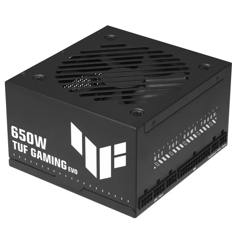Zasilacz ASUS TUF GAMING 650B EVO — 650 W, 20+4 pin ATX, 80 PLUS Bronze, Czarny