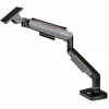 Uchwyt do monitora Thermaltake GEA-MSR-SMSBLK-01 124,5 cm 49 cali Biurkowy Czarny Szary