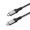 Kabel USB-C na USB-C GEMBIRD CCBP-USB4-CMCM240 1,5 m, USB4 Gen 3x2, 40 Gbit/s, 240 W, czarny