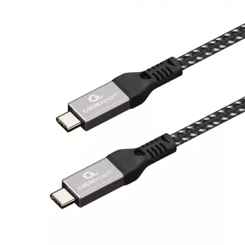 Kabel USB-C na USB-C GEMBIRD CCBP-USB4-CMCM240 1,5 m, USB4 Gen 3x2, 40 Gbit/s, 240 W, czarny