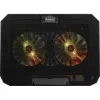 Podkładka chłodząca do notebooka DEFENDER NS-510 z 2 wentylatorami, 2 portami USB i podświetleniem RGB