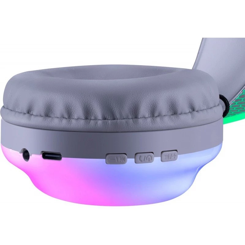 Bezprzewodowe słuchawki nauszne DEFENDER Freemotion B651 — binauralne, zamknięte akustycznie, 20–20000 Hz, 105 dB, USB-C, AUX