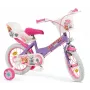 Rower dziecięcy 14 Paw Patrol fioletowy 1480 dziewczynka TOIMSA