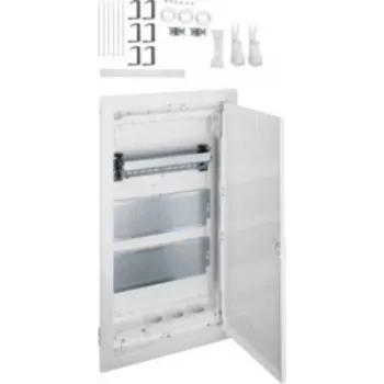 Hager VU36NW. Produktfarbe: Weiß. Breite: 348 mm, Höhe: 630,5 mm, Tiefe: 94,5 mm (VU36NW)