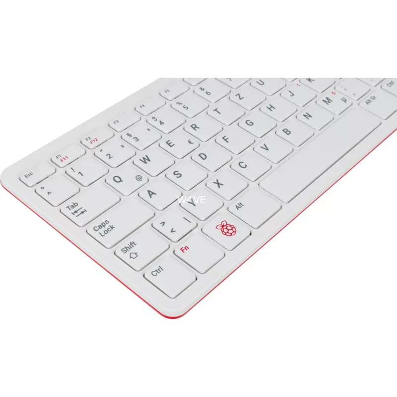 Przewodowa klawiatura USB Raspberry PI klawiatura DE RB-TASTA01W — połączenie USB, układ niemiecki