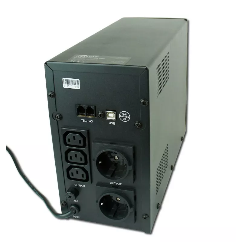 Gembird EG-UPS-033 zasilacz awaryjny (UPS) Line-Interactive 1200 VA 720 W 3 gniazda AC