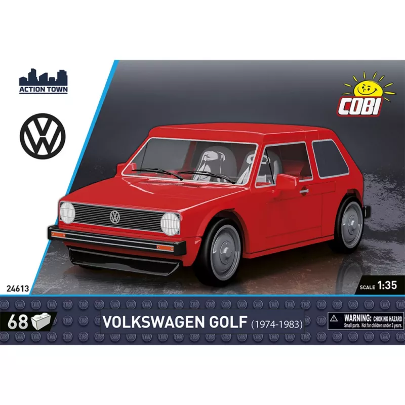 Zestaw modelarski Cobi Volkswagen Golf 1974–1983 1:35 do budowy i ekspozycji