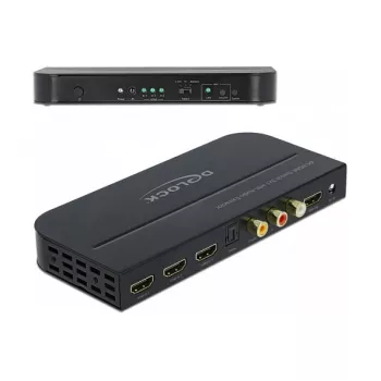 Przełącznik HDMI DeLOCK 3 x HDMI wejście na 1 x HDMI wyjście 4K 60 Hz