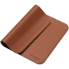 Satechi Premium mysz Pad - Podkładka pod mysz ze skóry wegańskiej (brązowa)