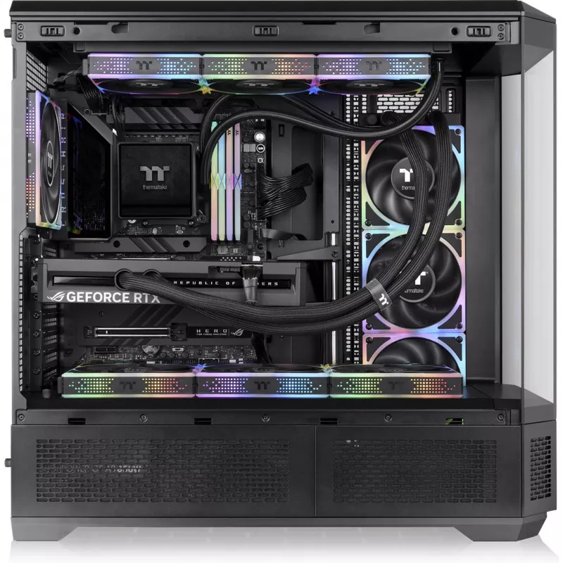 Thermaltake CA-11H-00F1WN-00 obudowa komputerowa Full Tower Czarny