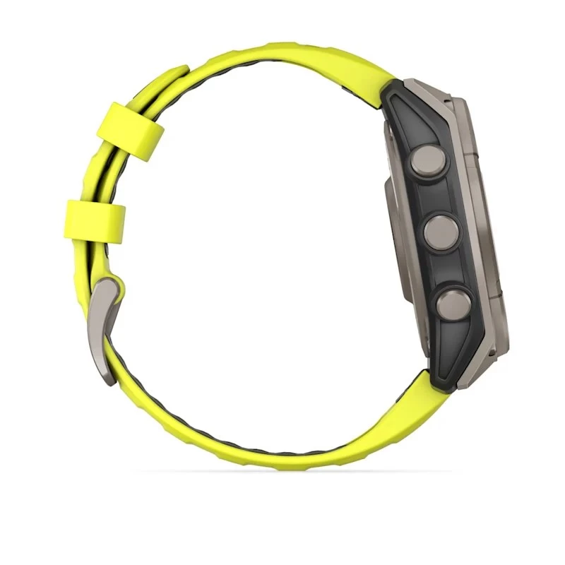 Garmin fenix 8 3.3 cm (1.3) 47 mm cyfrowy 260 x 260 pikseli ekran dotykowy Tytan Wi-Fi GPS (satelitarny)
