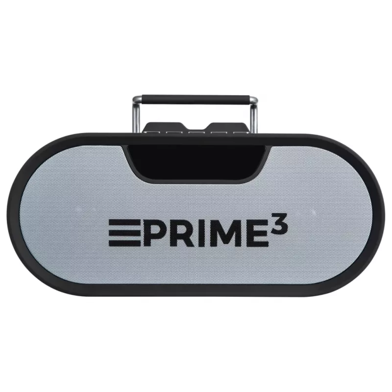 Radio przenośne PRIME3 APR81 — FM, 12 W RMS, MicroSD, bateria 3600 mAh, szary