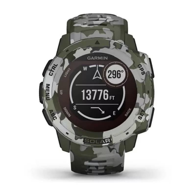 Zegarek GPS Garmin Instinct Solar Camo Edition Camouflage