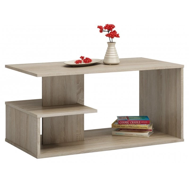 Topeshop ŁAWA DALLAS SONOMA coffee/side/end table Stolik kawowy Kształt dowolny 1 noga/ nóg