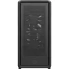 PC Midi Tower Cooler Master MasterFrame 600 Mesh — Czarny, obsługa ATX/EATX, 2 wentylatory 200 mm z przodu, obsługa wentylatorów z przodu i z boku, 2 zatoki 3,5 cala + 3 zatoki 2,5 cala
