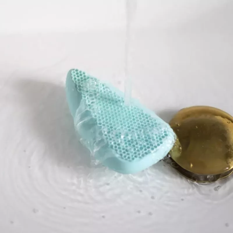 Szczoteczka do oczyszczania twarzy Homedics FAC-350-EUA Honeycomb Silicon, silikonowa głowica o strukturze plastra miodu do delikatnego oczyszczania